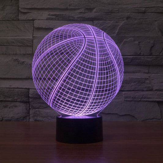 Basketball 3D Illusion Night Light, photo 2