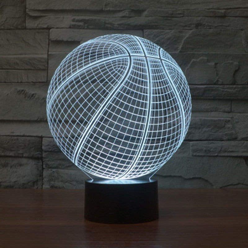 Basketball 3D Illusion Night Light, photo 4