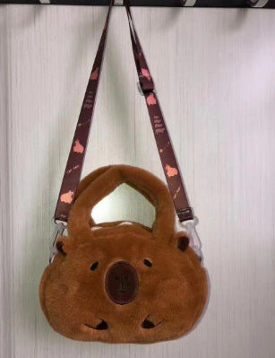 Capybara Plush Backpack and Crossbody Bag, photo 11
