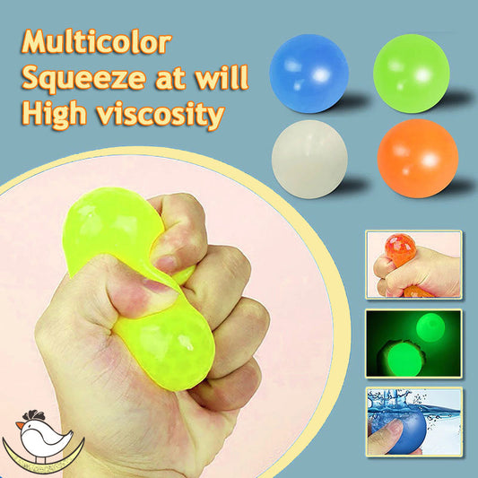 Glow in the Dark Sticky Balls for Ceiling and Walls, photo 2