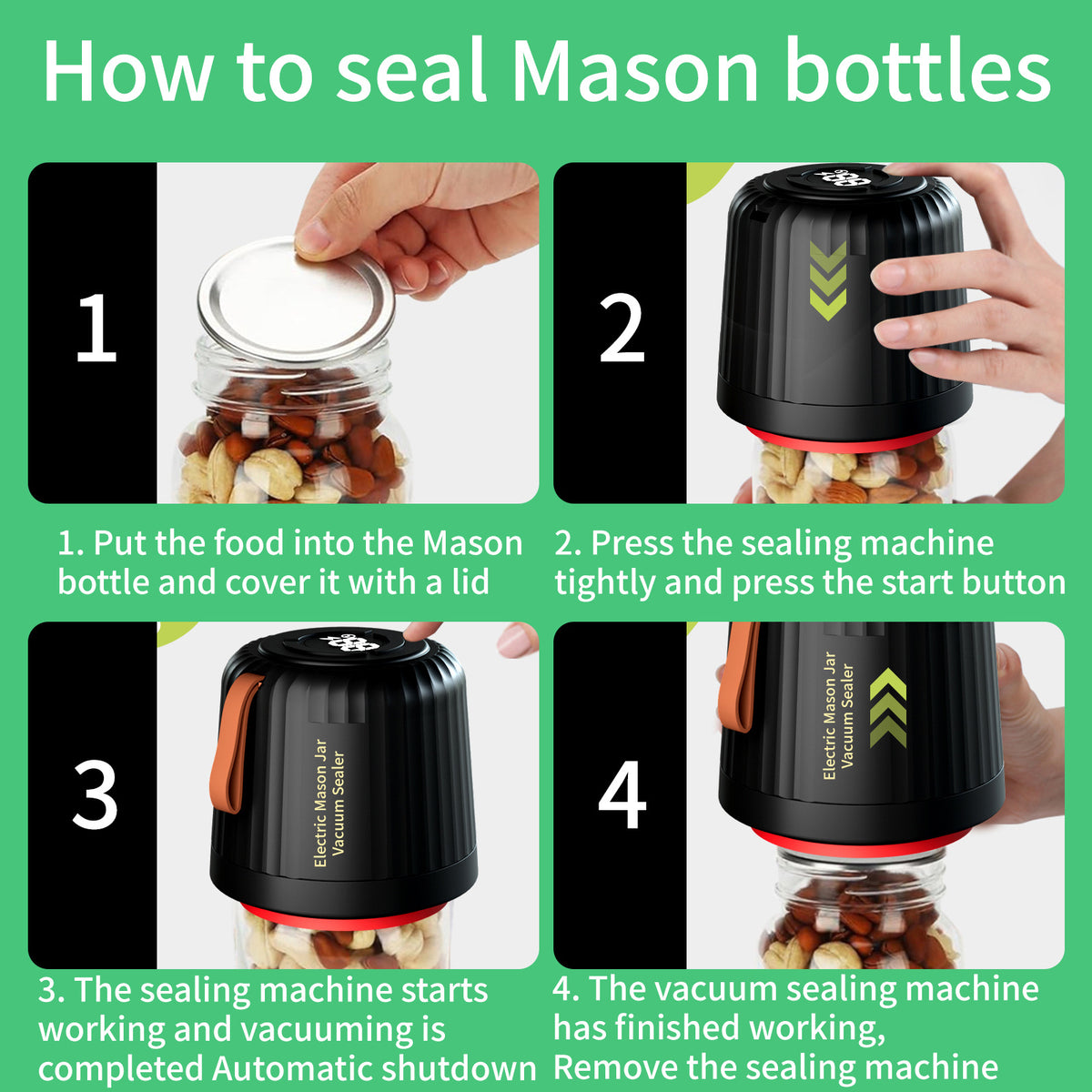 Electric Mason Jar Vacuum Sealer, photo 3