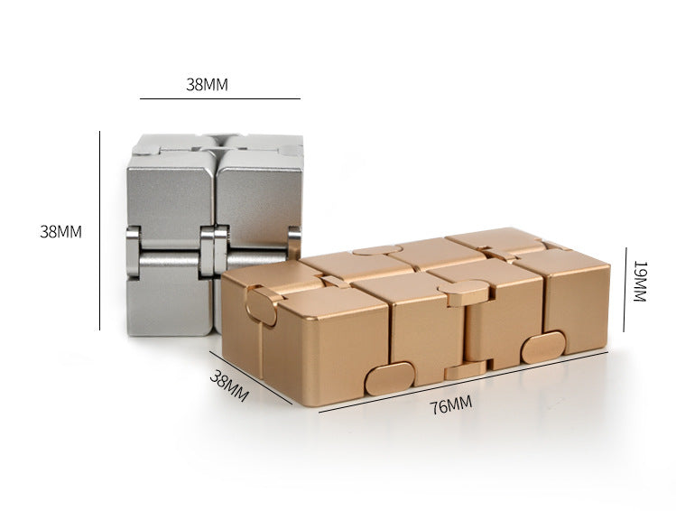 Metal Infinity Cube Fidget Toy, photo 7