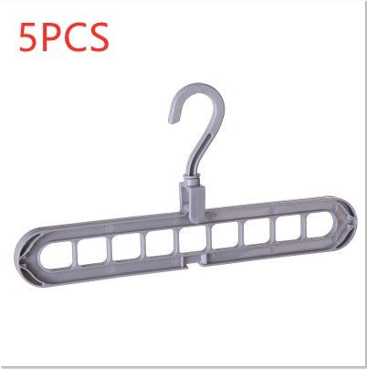 9-Hole Space Saving Hanger Organizer with 360° Swivel Hook for Closets and Dorms, photo 14