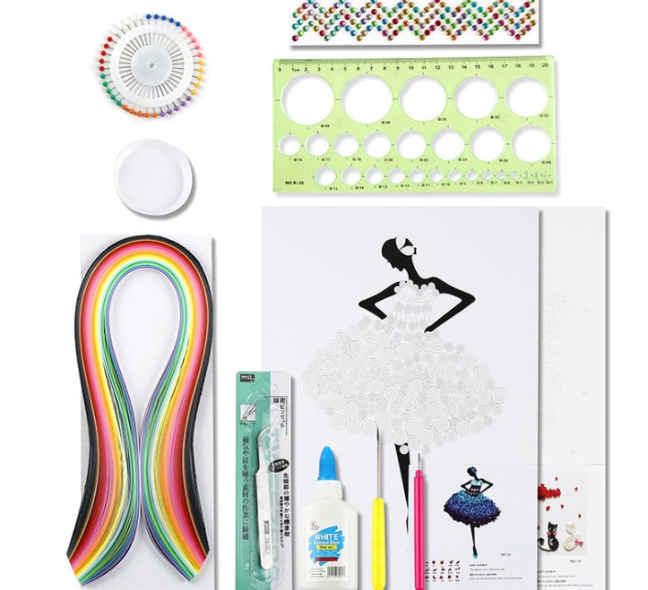 Paper Quilling Kit for Beginners with Tools, photo 6