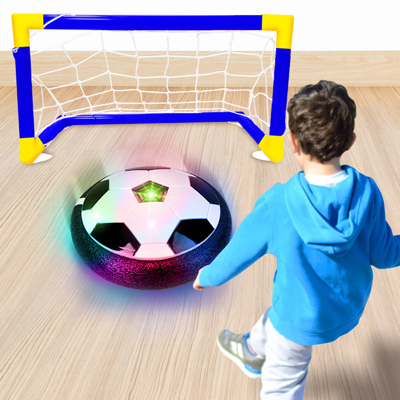 Hover Soccer Ball with LED Lights and Music, Indoor Air Soccer Disc Game for Kids 7+