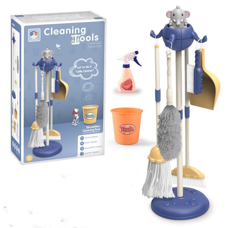 Kids Cleaning Set Toy with Broom, photo 4