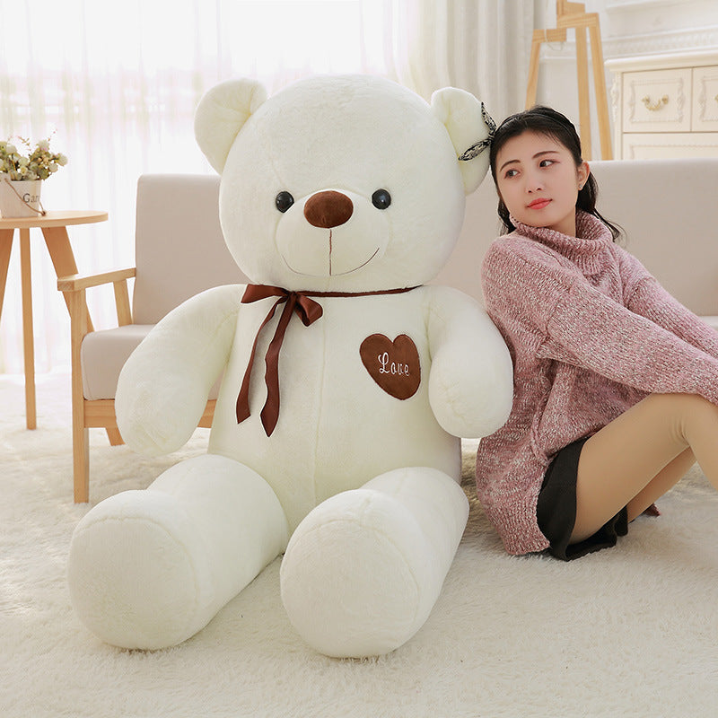 Giant Teddy Bear Plush with Ribbon Bow, photo 2