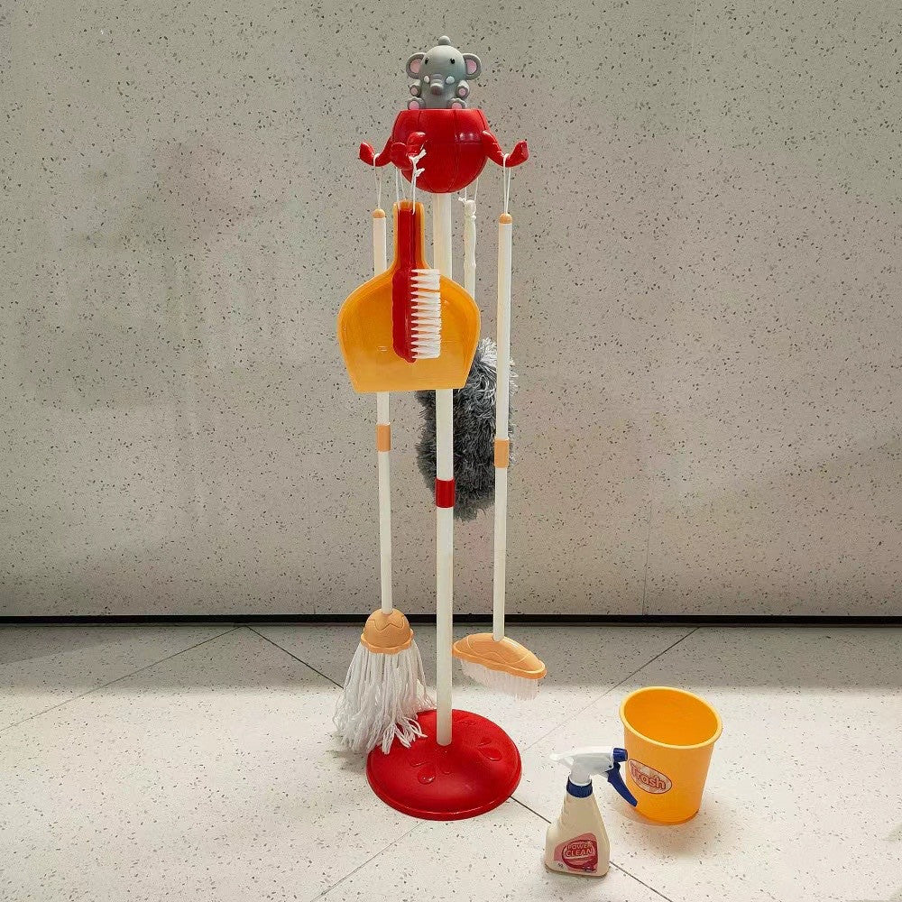Kids Cleaning Set Toy with Broom, photo 5