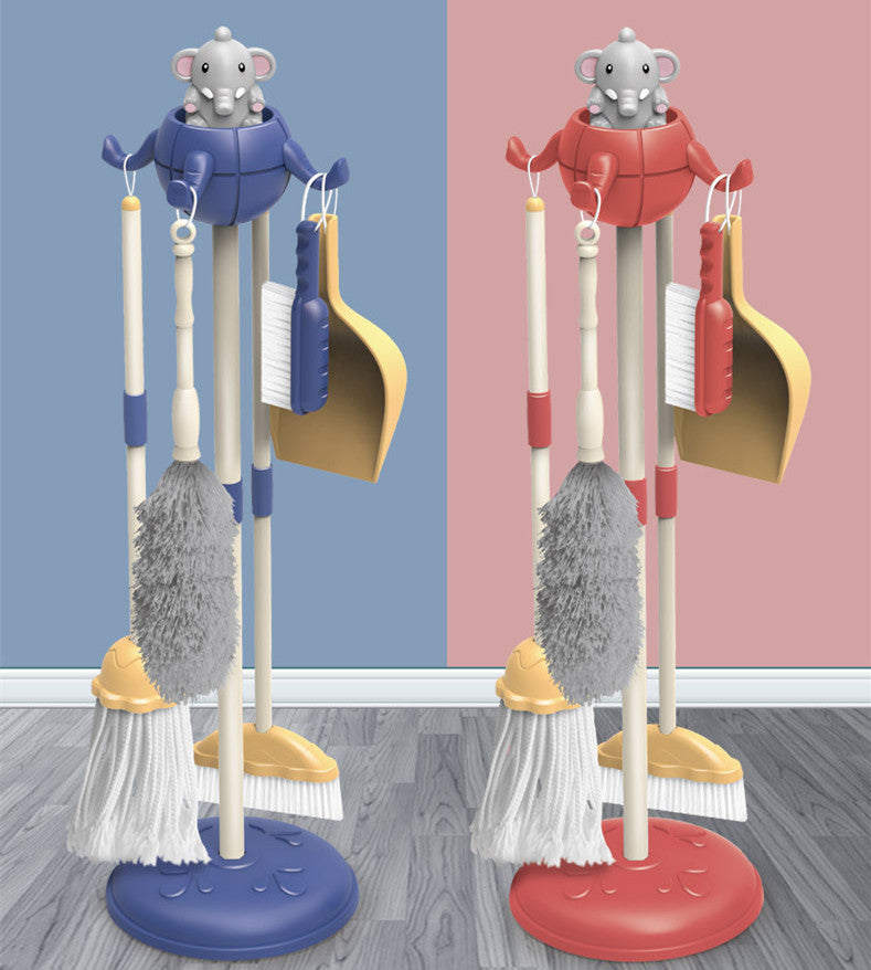 Kids Cleaning Set Toy with Broom, photo 3