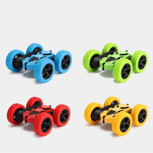 Remote Control Stunt Car, Double-Sided 360° Flip RC Car with Lights for Kids 8+