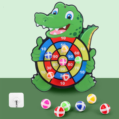 Sticky Ball Dart Board for Kids with 6 Balls and Hook, photo 5