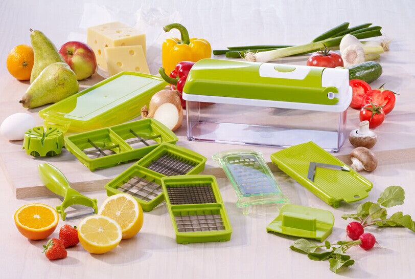 12-Piece Vegetable Chopper and Dicer Set with Stainless Steel Blades, photo 8