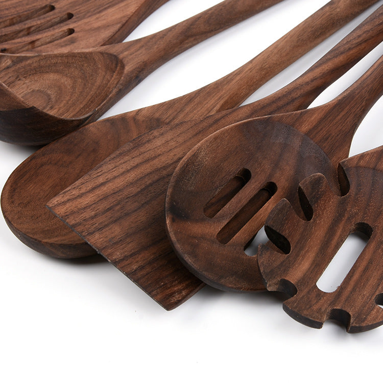 Black Walnut Wooden Cooking Utensil Set, photo 5