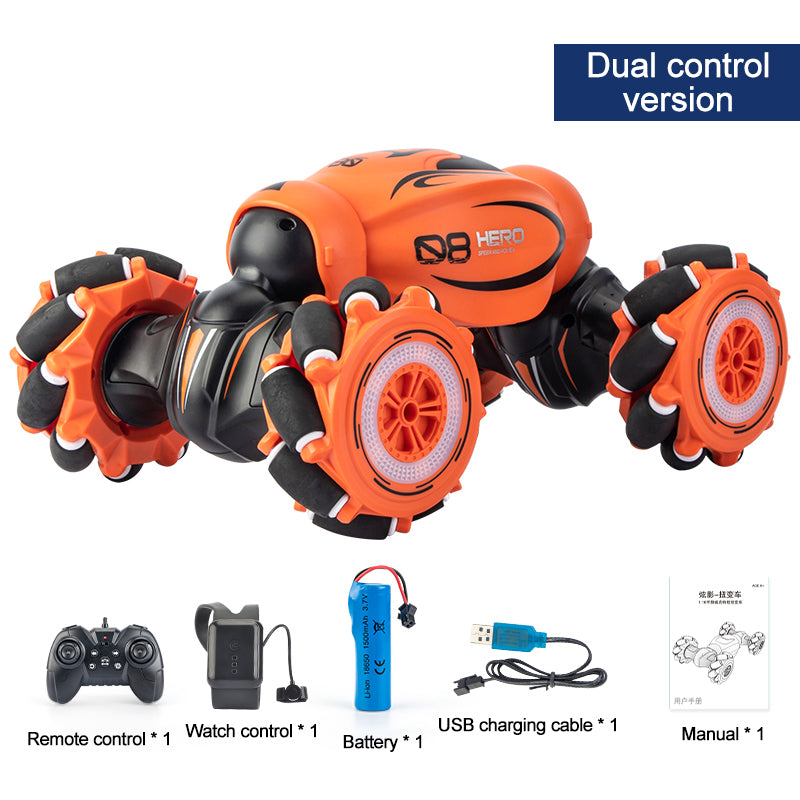 Gesture Control Transforming RC Car with Hand Sensing Watch, photo 8