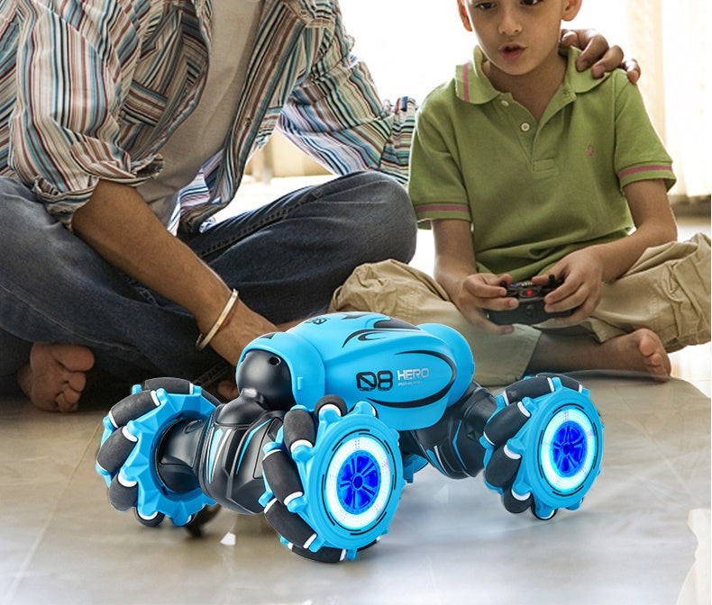 Gesture Control Transforming RC Car with Hand Sensing Watch, Rechargeable Toy for Kids 8+