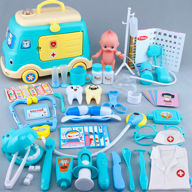 Kids Doctor Kit with Ambulance Carry Case, photo 2