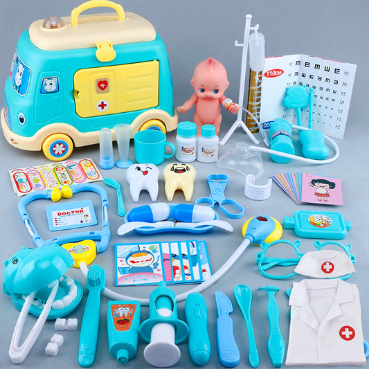Kids Doctor Kit with Ambulance Carry Case, photo 2