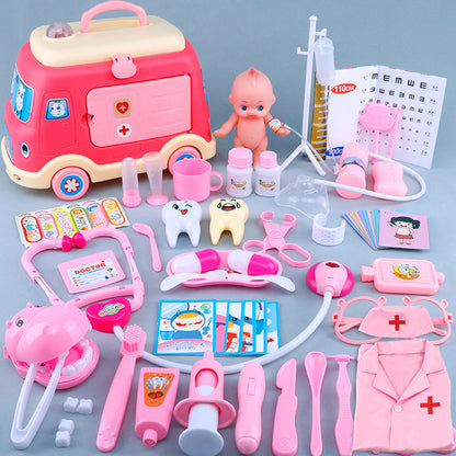 Kids Doctor Kit with Ambulance Carry Case, photo 3