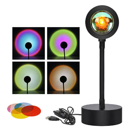 Sunset Projection Lamp with Adjustable Head, photo 3