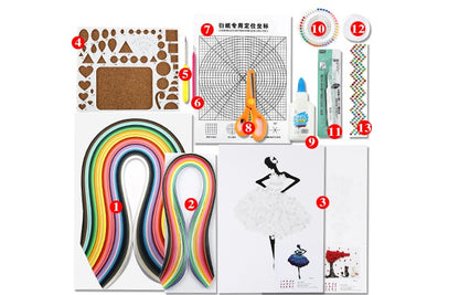 Paper Quilling Kit for Beginners with Tools, photo 11