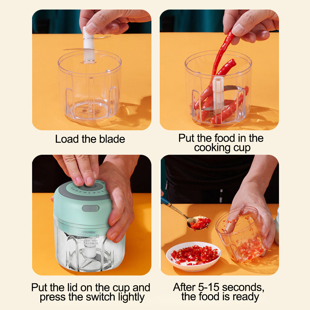 Mini Electric Garlic Chopper, photo 8