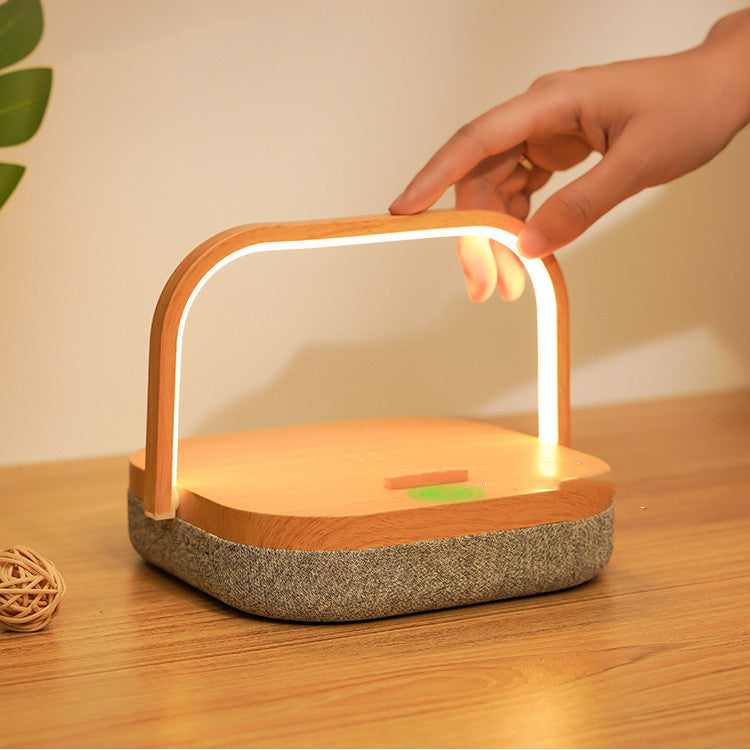 LED Desk Lamp with Wireless Charger and Bluetooth Speaker, photo 6
