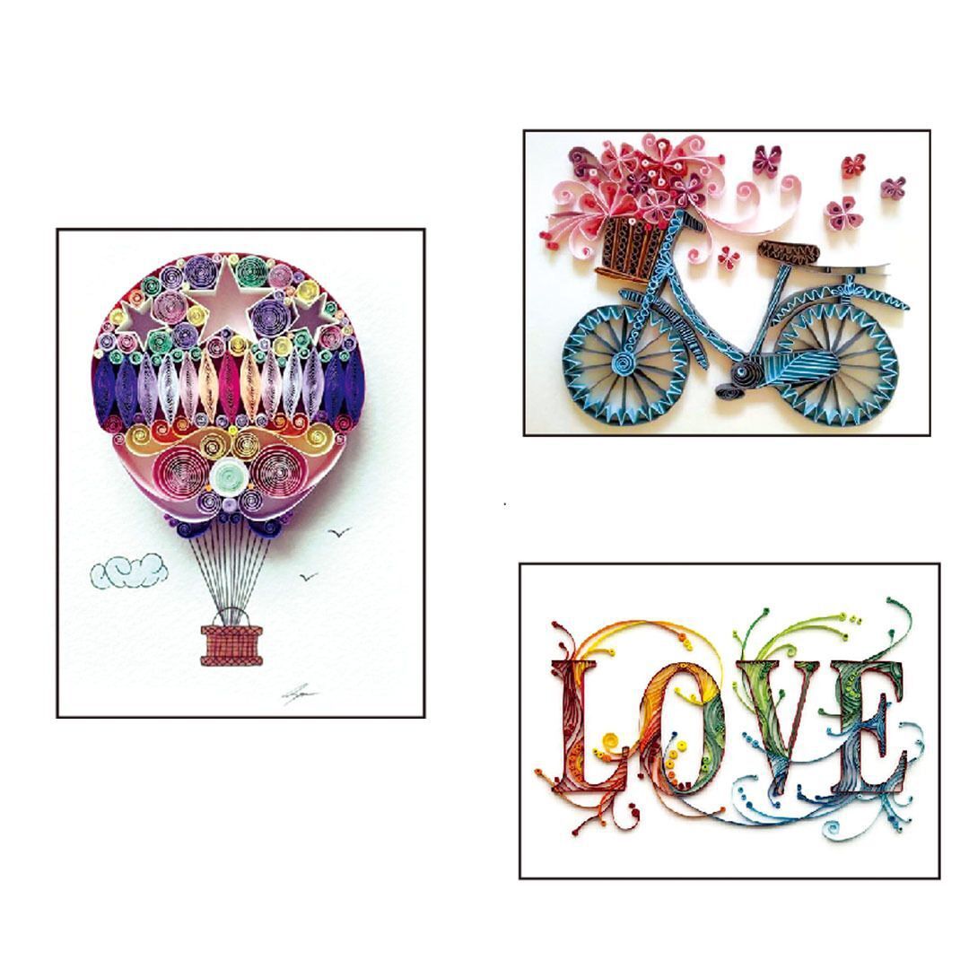 Paper Quilling Kit for Beginners with Tools, photo 2