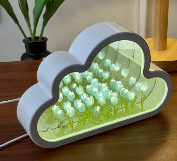 DIY Tulip Cloud Mirror Night Light Kit, photo 7