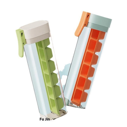 Press Release Ice Cube Tray with Storage Box, BPA-Free Food-Grade Ice Cube Mold