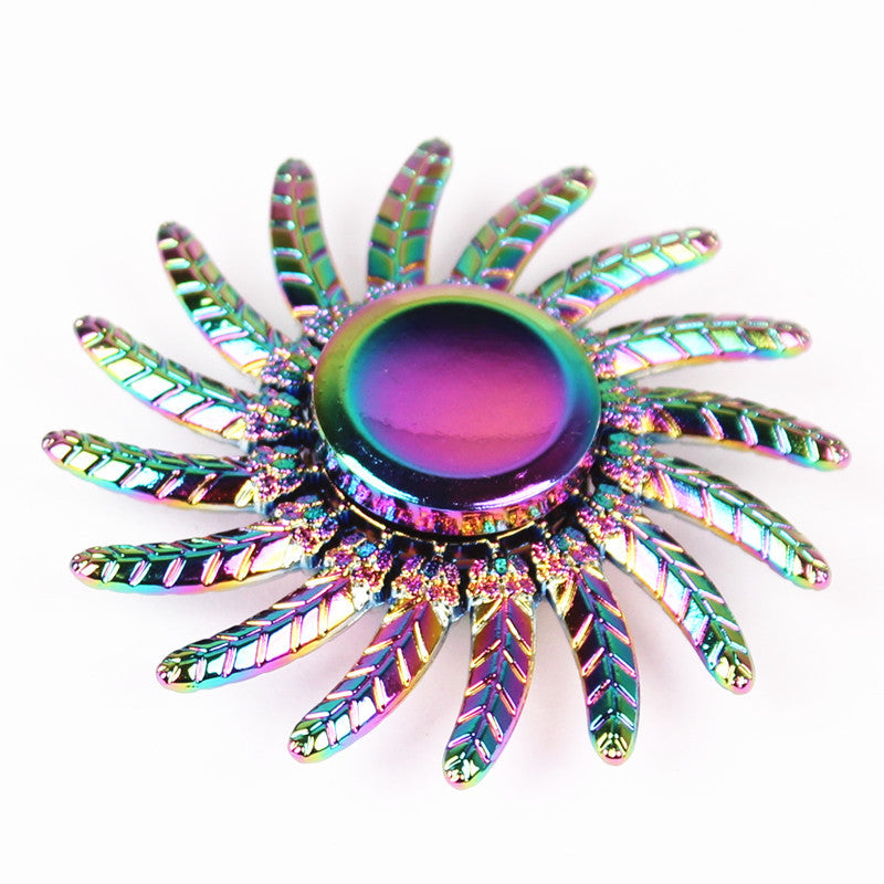 Alloy Fidget Spinner with Colorful Electroplated Finish, photo 3