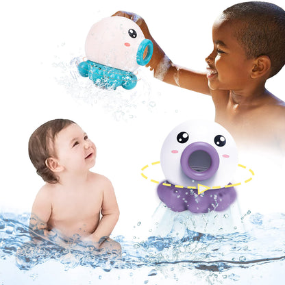 Octopus Bath Toy with Spinning Water Spray, photo 3