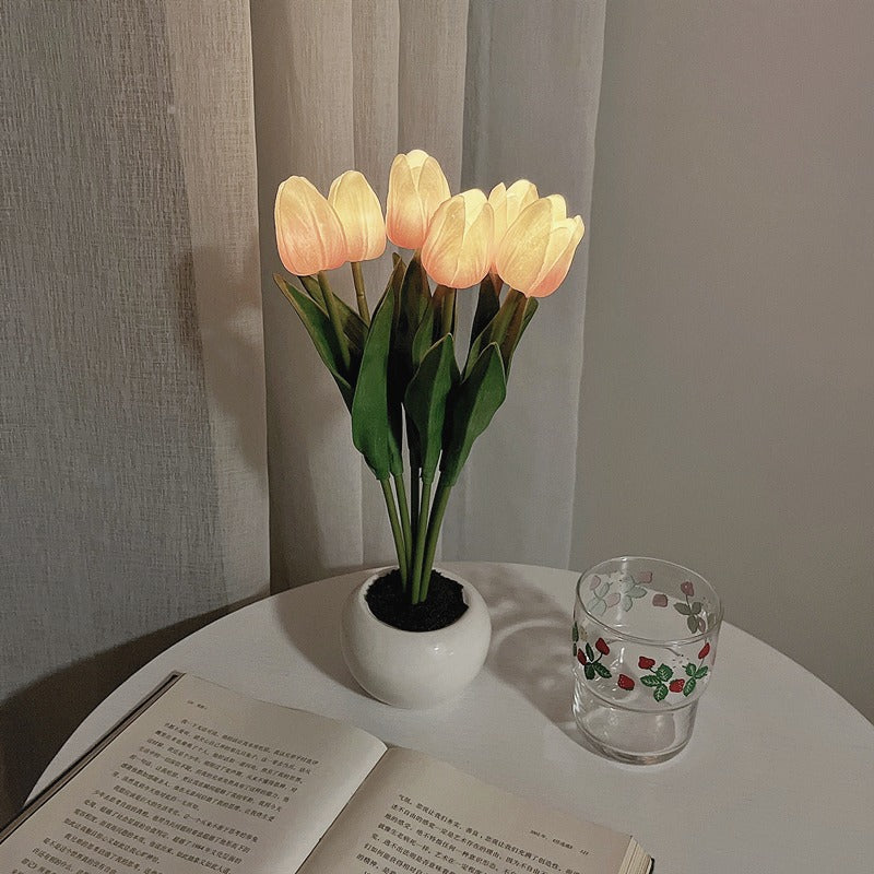 LED Tulip Night Light in Pot, photo 11