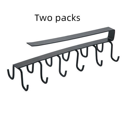 Under Shelf Mug Hanger with 12 Hooks, photo 3