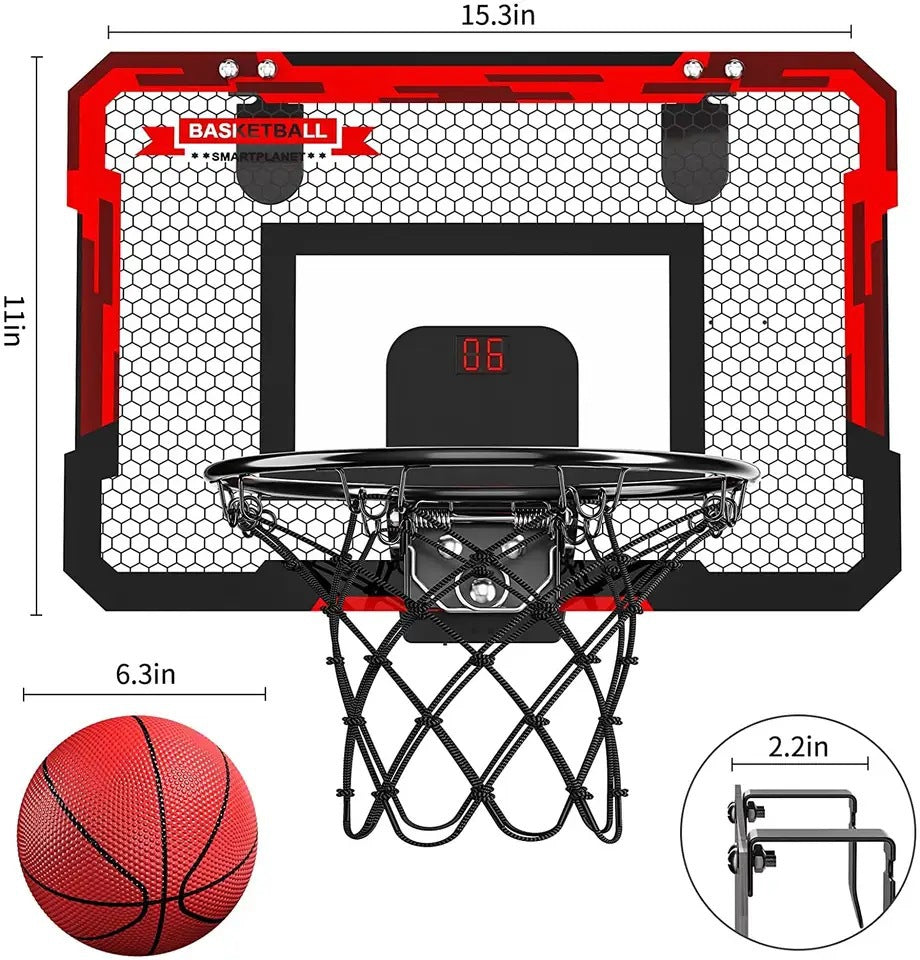 Indoor Mini Basketball Hoop Set for Kids with Score Counter, photo 8