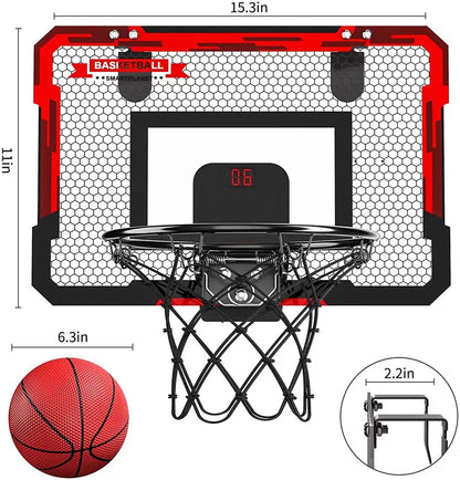 Indoor Mini Basketball Hoop Set for Kids with Score Counter, photo 8