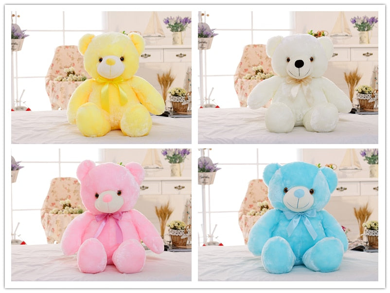 Light Up LED Teddy Bear Plush with Color Changing Glow, photo 2