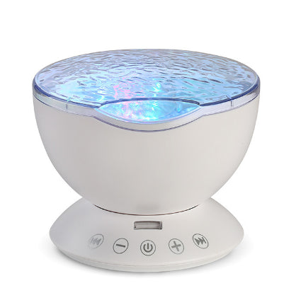 Ocean Wave Projector Night Light with Built-in Speaker and 1-Hour Auto Shut-Off, photo 12