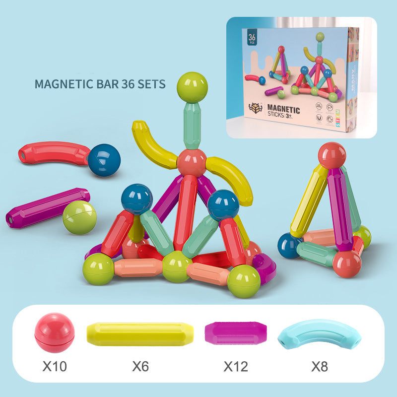 Magnetic Stick Building Blocks Set, photo 3