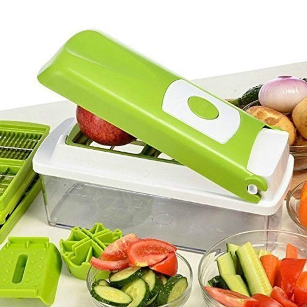 12-Piece Vegetable Chopper and Dicer Set with Stainless Steel Blades, photo 3
