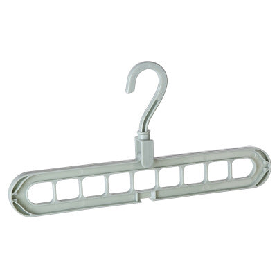 9-Hole Space Saving Hanger Organizer with 360° Swivel Hook for Closets and Dorms, photo 15