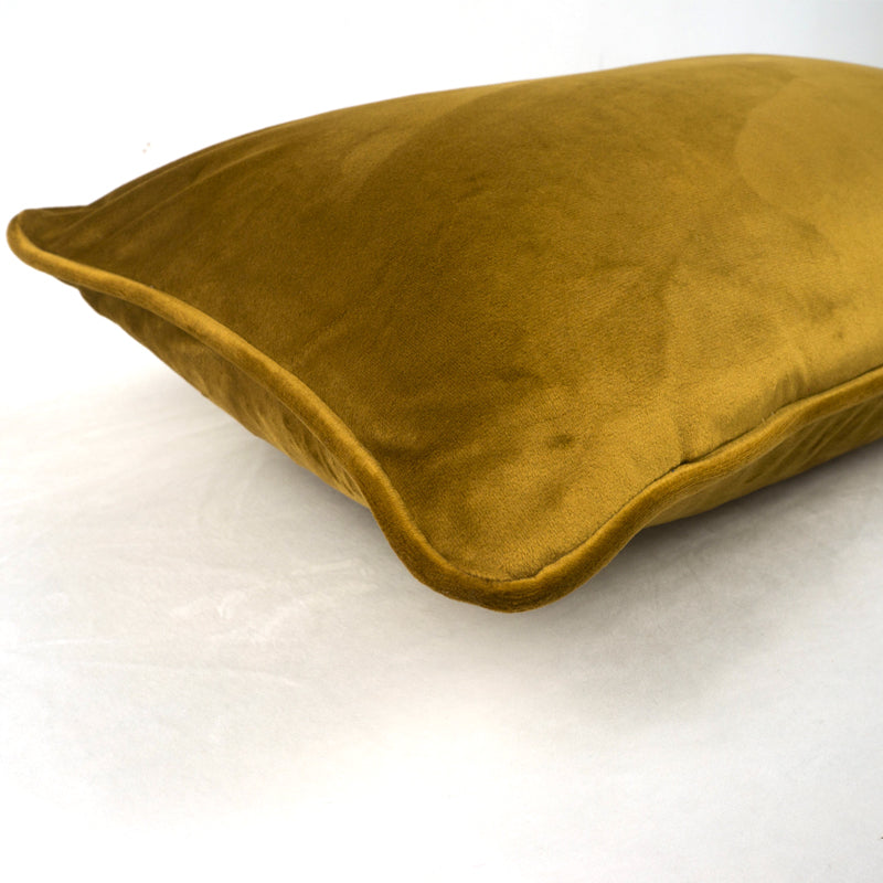 Bronze Velvet Throw Pillow Cover, photo 3