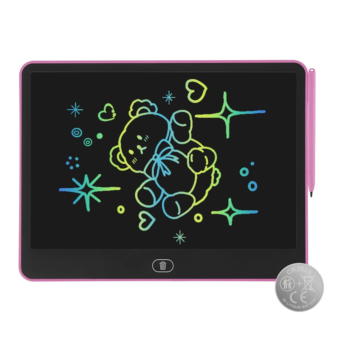 [TEST AM Jarvis extension] LCD Writing Tablet for Kids with Stylus & Lock Function