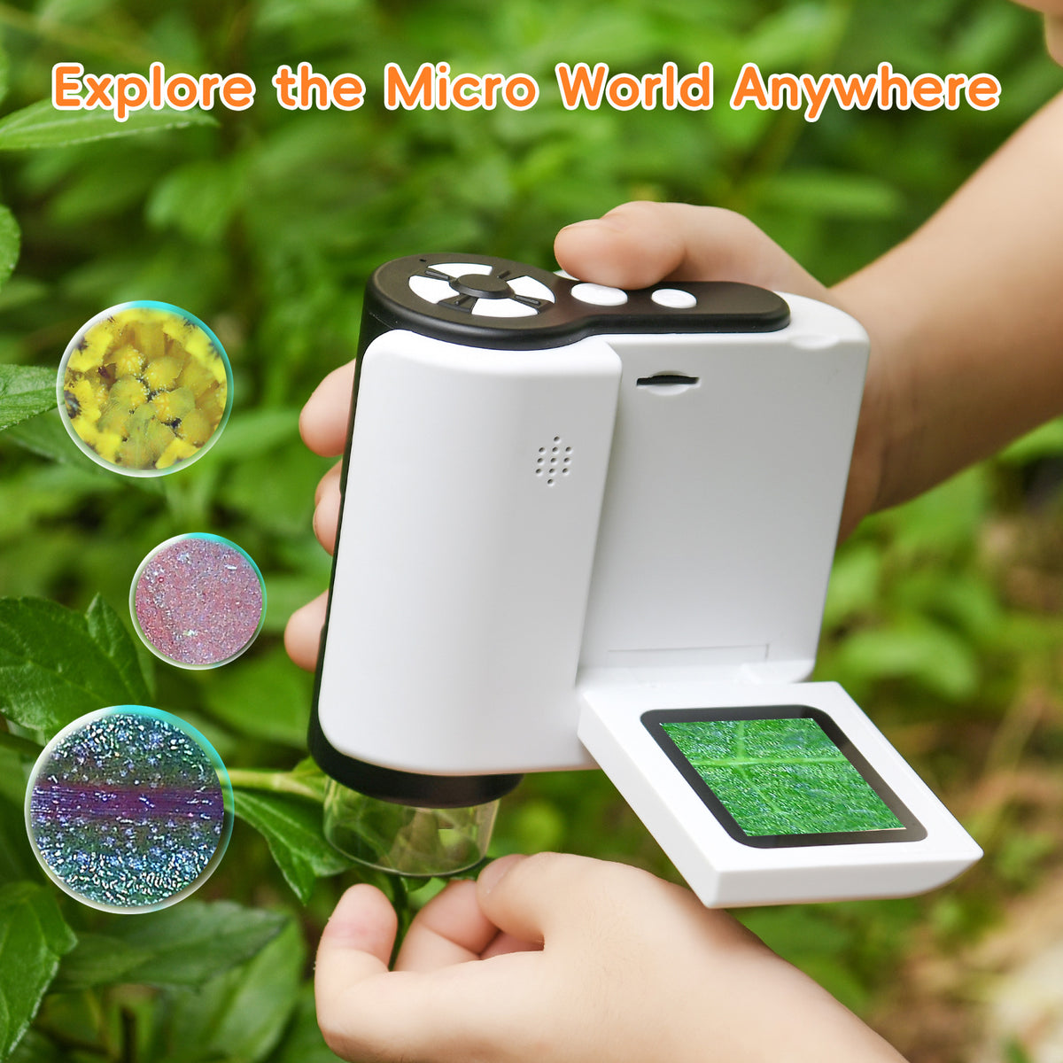 Kids Digital Microscope with Flip-Out Screen, photo 5