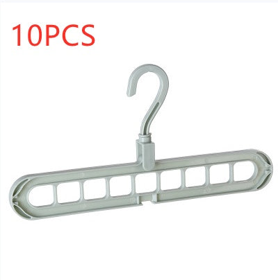 9-Hole Space Saving Hanger Organizer with 360° Swivel Hook for Closets and Dorms, photo 16