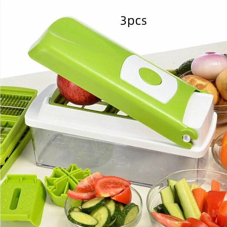 12-Piece Vegetable Chopper and Dicer Set with Stainless Steel Blades, photo 5
