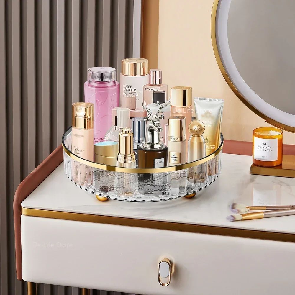 360° Rotating Makeup Organizer Tray, photo 2