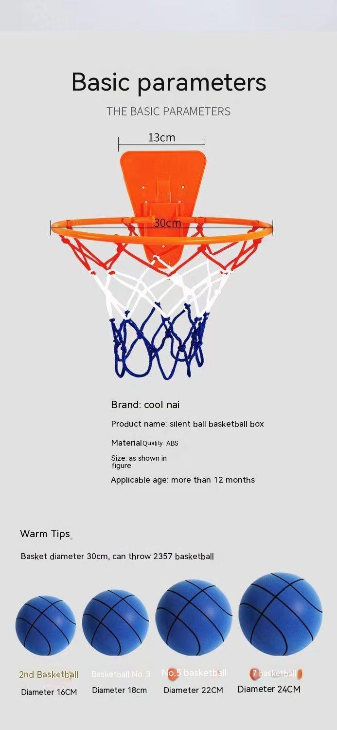 Silent Foam Basketball for Indoor Play, photo 6