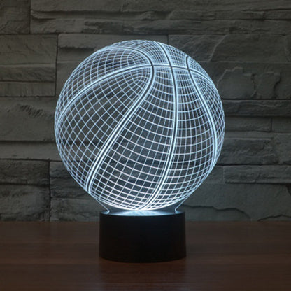 Basketball 3D Illusion Night Light, photo 4