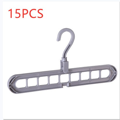9-Hole Space Saving Hanger Organizer with 360° Swivel Hook for Closets and Dorms, photo 13