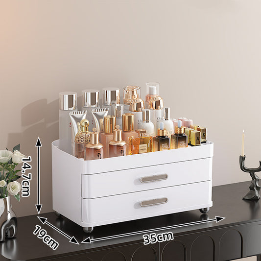 4 Tier Makeup Organizer with 2 Drawers, photo 2
